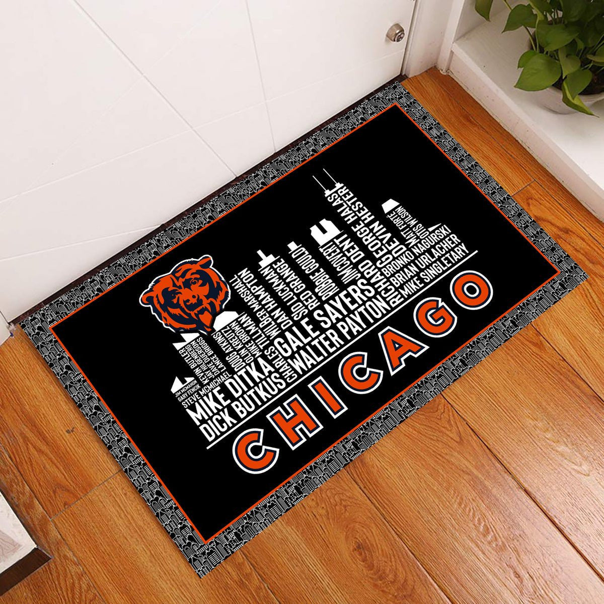Chicago Skyline - Anti Slip Indoor Doormat