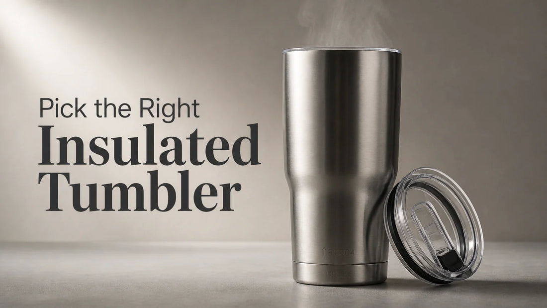 How to Choose a Stainless Steel Insulated Tumbler for Everyday Use