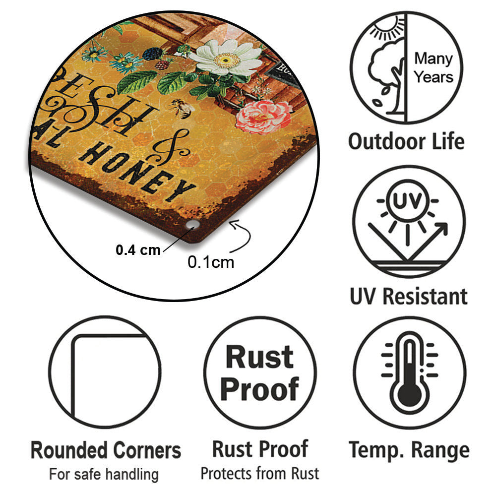 Personalized Honey Bee Farm Fresh Local Honey Metal Signwdwq eqw easdasd Personalized Honey Bee Farm Fresh Local Honey Metal Signewq wqe wqeaadk.