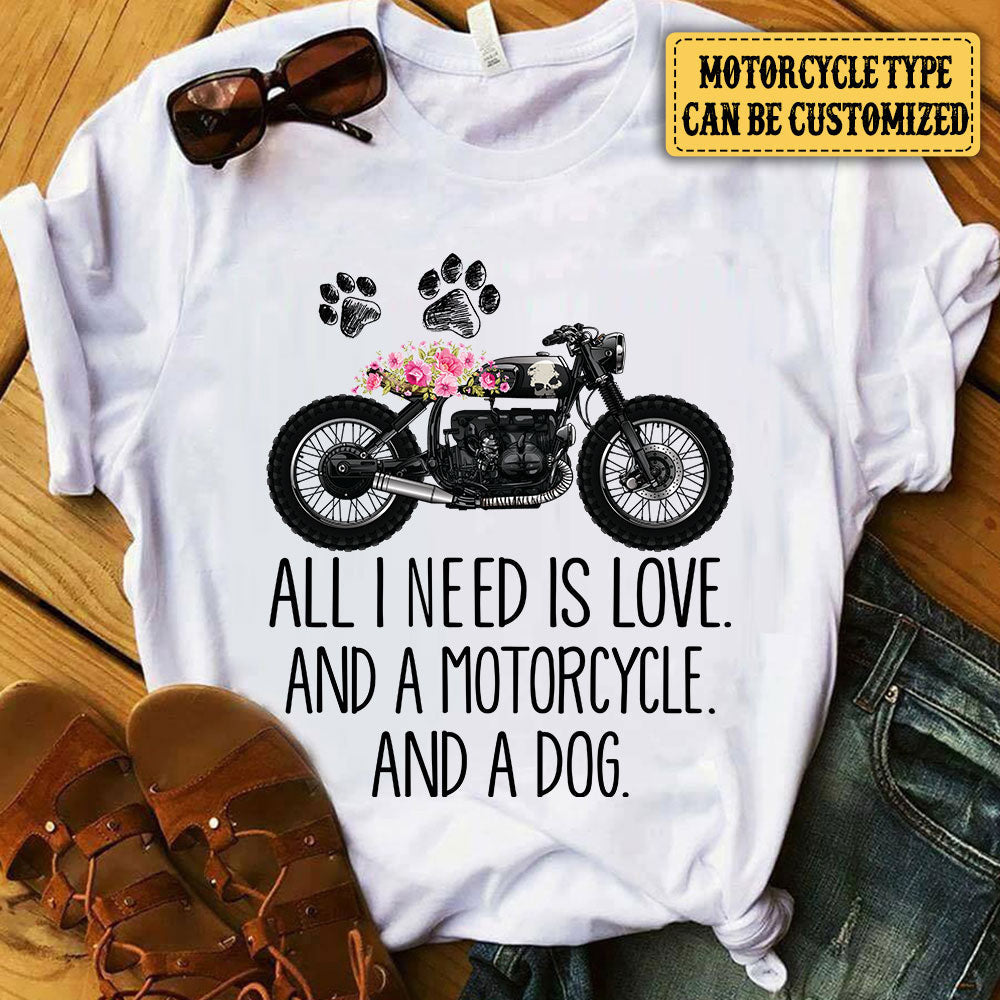 Personalized All I Need Is Love And Dog And Motorcycle Shirtwdwq eqw easdasd Personalized All I Need Is Love And Dog And Motorcycle Shirtewq wqe wqeaadk.