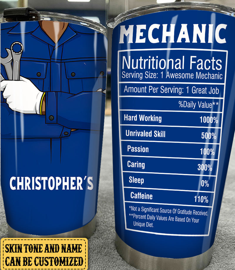 Personalized Mechanic Nutritional Facts Tumblerwdwq eqw easdasd Personalized Mechanic Nutritional Facts Tumblerewq wqe wqeaadk.