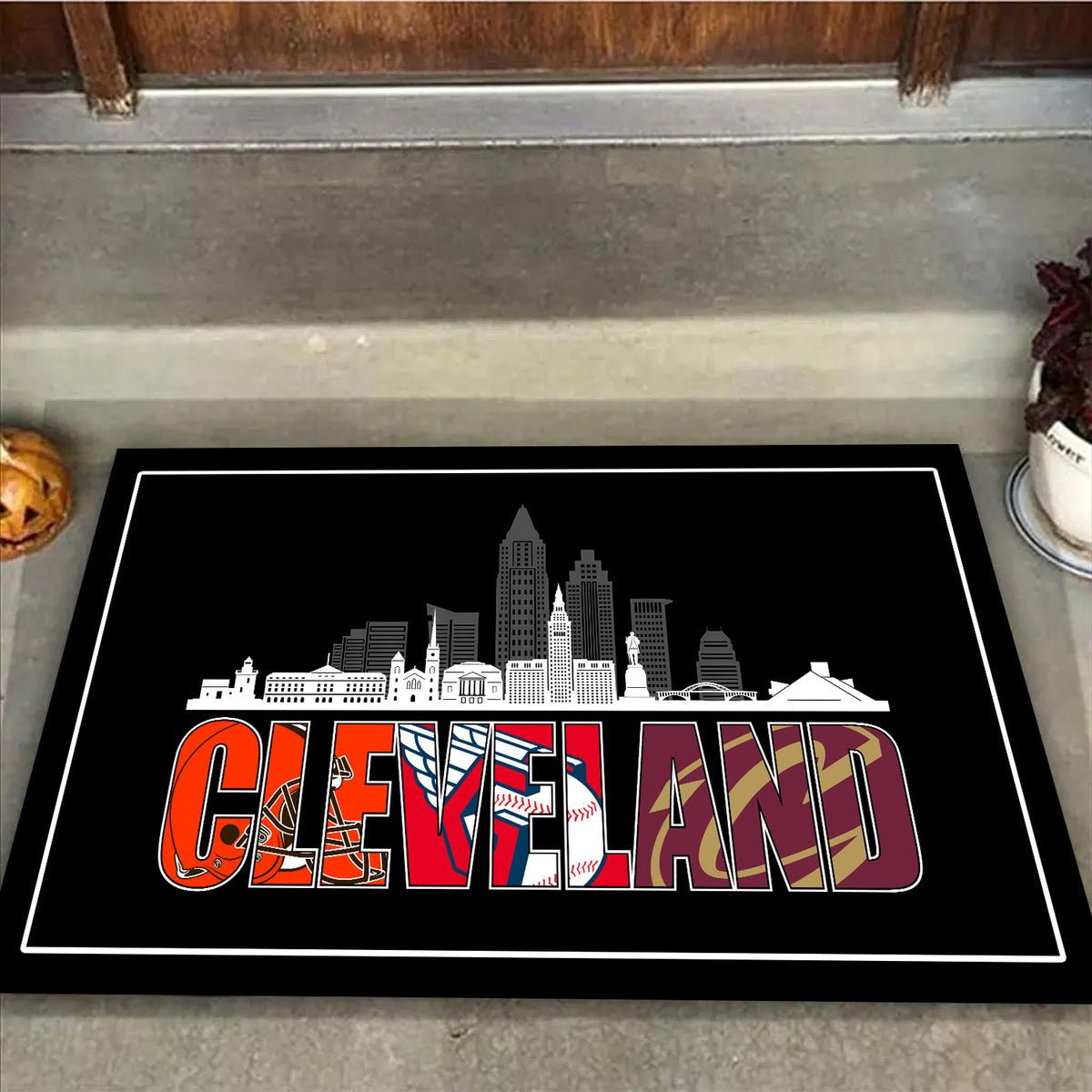 Cleveland Sports V2 - Anti Slip Indoor Doormat