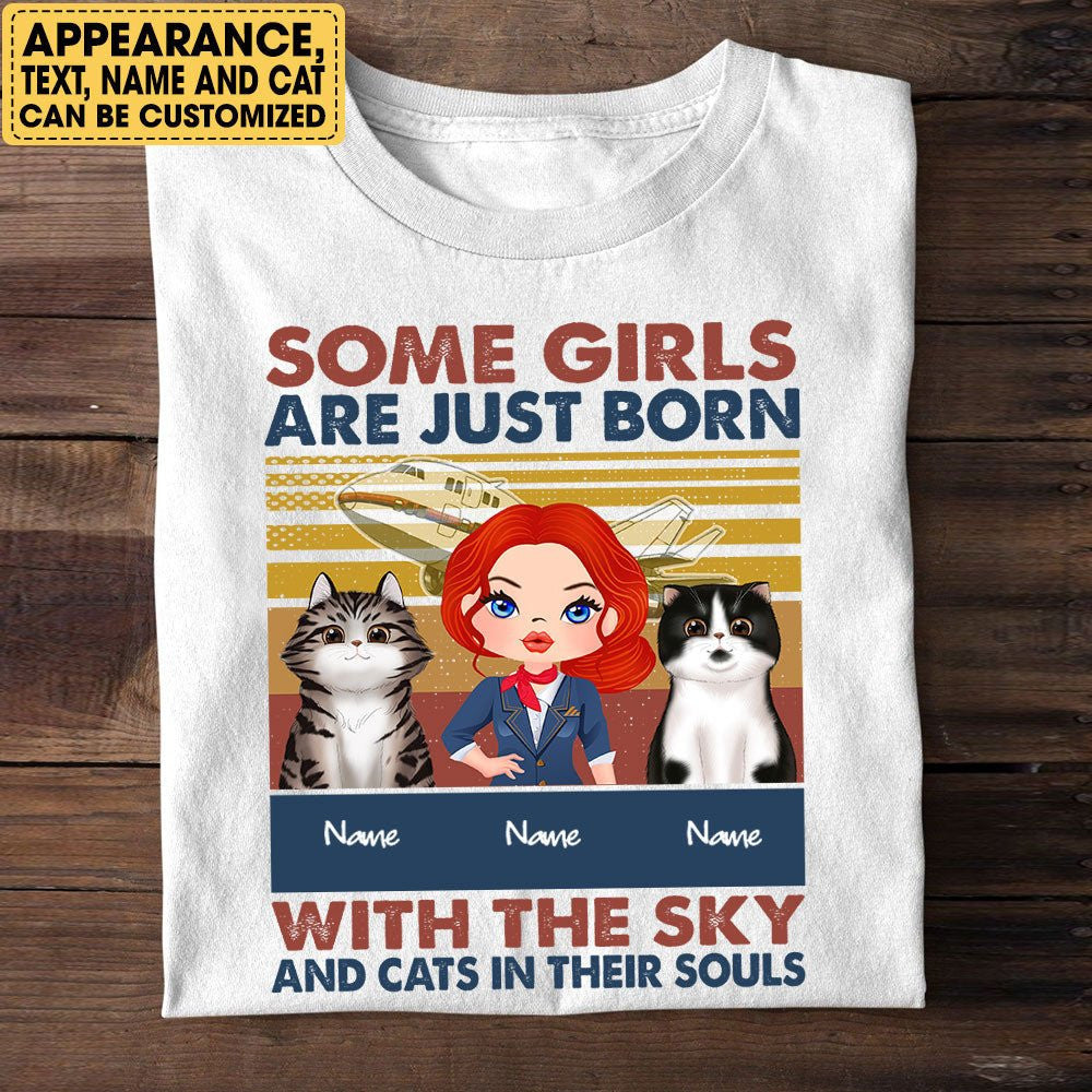 Flight Attendants Love Cats - Personalized Flight Attendant Shirtwdwq eqw easdasd Flight Attendants Love Cats - Personalized Flight Attendant Shirtewq wqe wqeaadk.