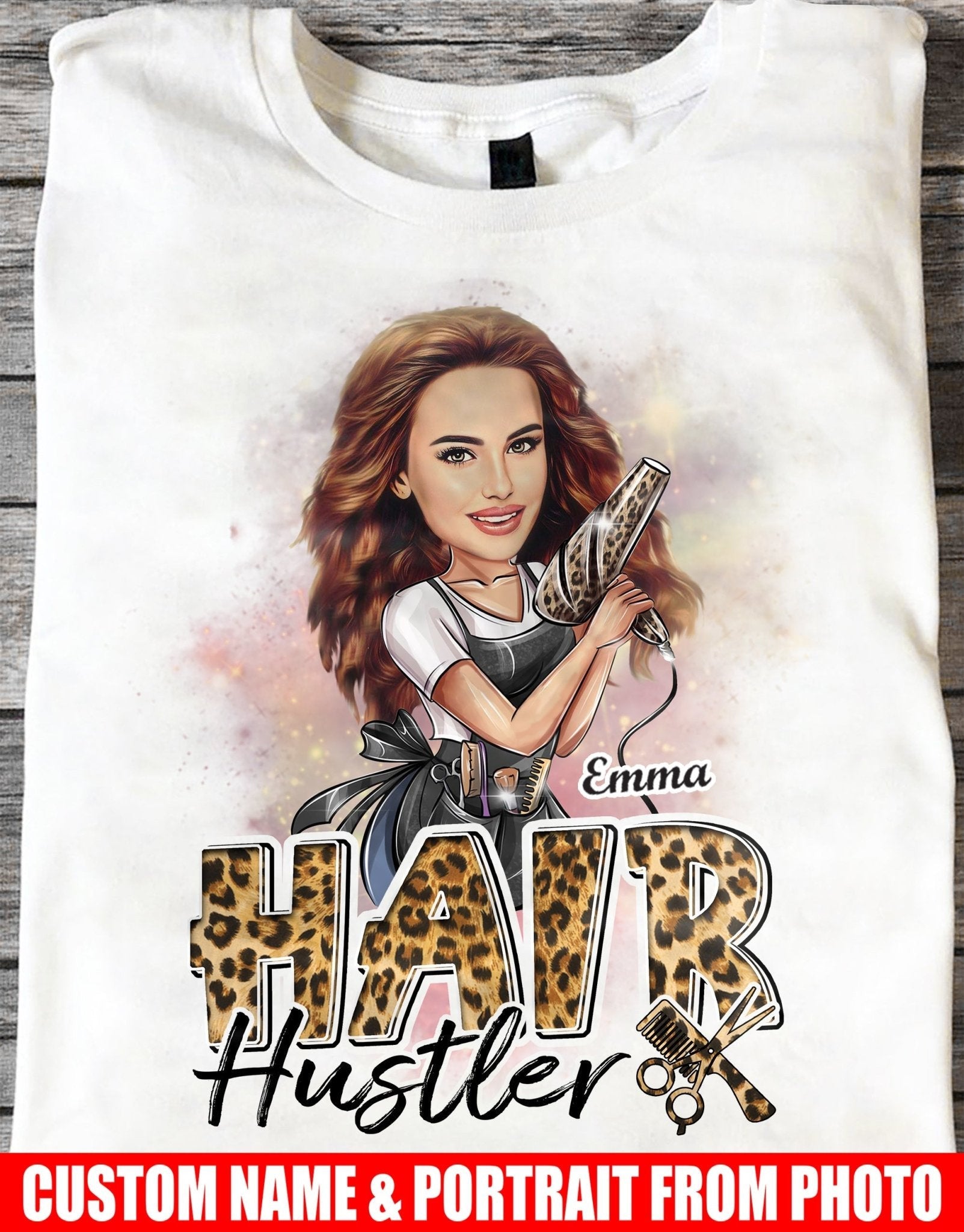 Hair Hustler Custom Hairstylist - Custom Name & Portrait From Photowdwq eqw easdasd Hair Hustler Custom Hairstylist - Custom Name & Portrait From Photoewq wqe wqeaadk.