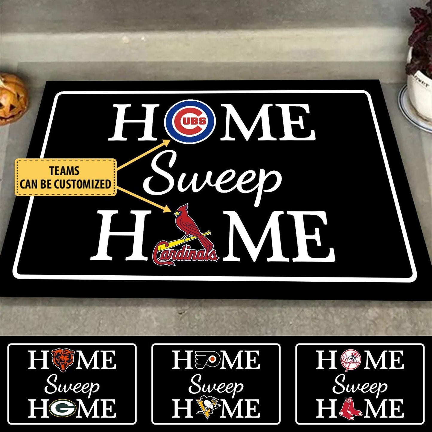 Home Sweep Home - Customized Doormat - Anti Slip Indoor Doormat