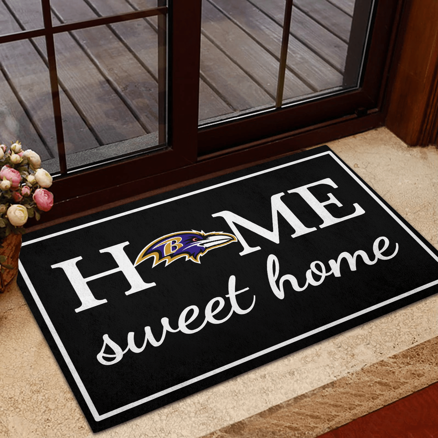Home Sweet Home -Baltimore RV Football - Anti Slip Indoor Doormatwdwq eqw easdasd Home Sweet Home -Baltimore RV Football - Anti Slip Indoor Doormatewq wqe wqeaadk.