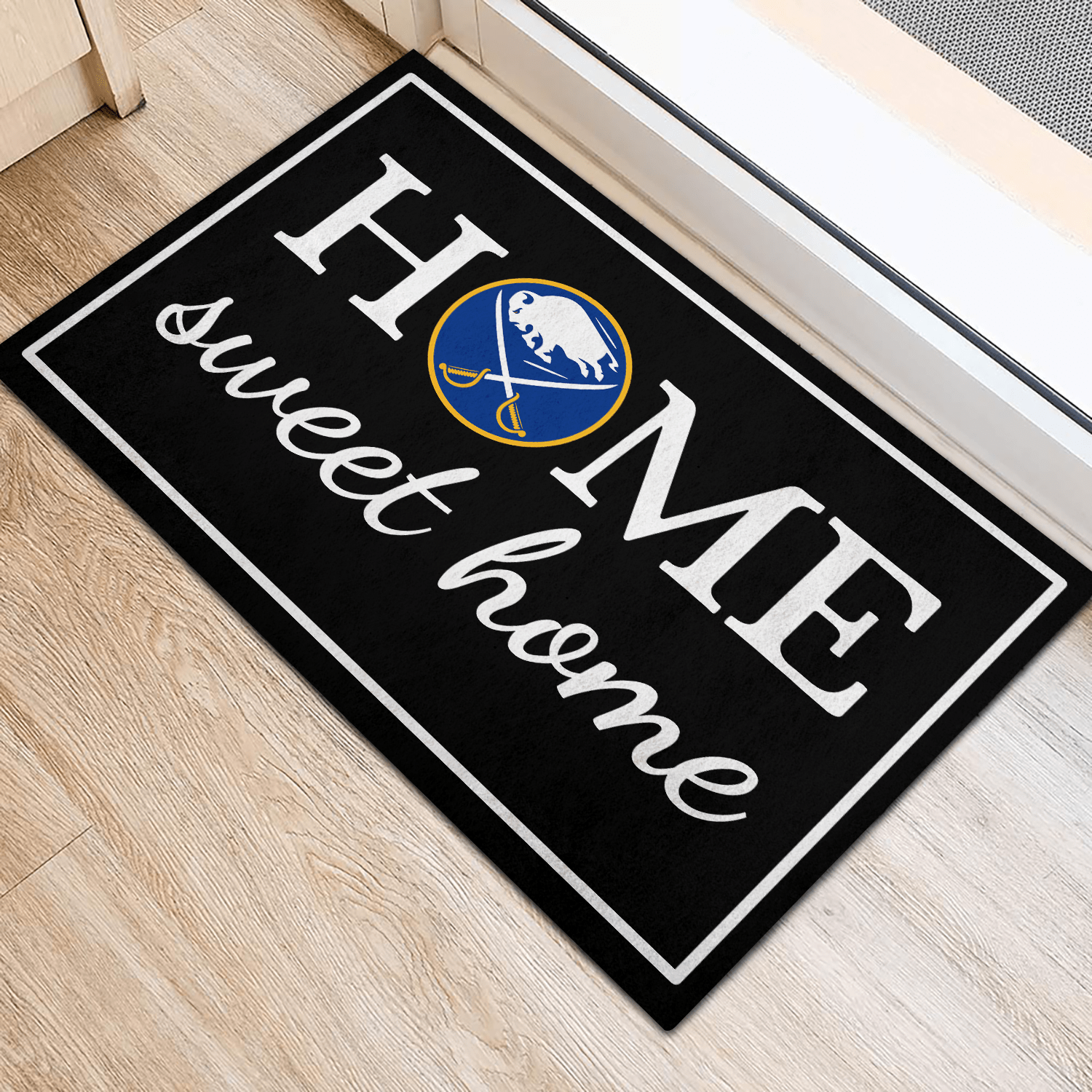 Home Sweet Home -Buffalo SBR Hockey - Anti Slip Indoor Doormatwdwq eqw easdasd Home Sweet Home -Buffalo SBR Hockey - Anti Slip Indoor Doormatewq wqe wqeaadk.