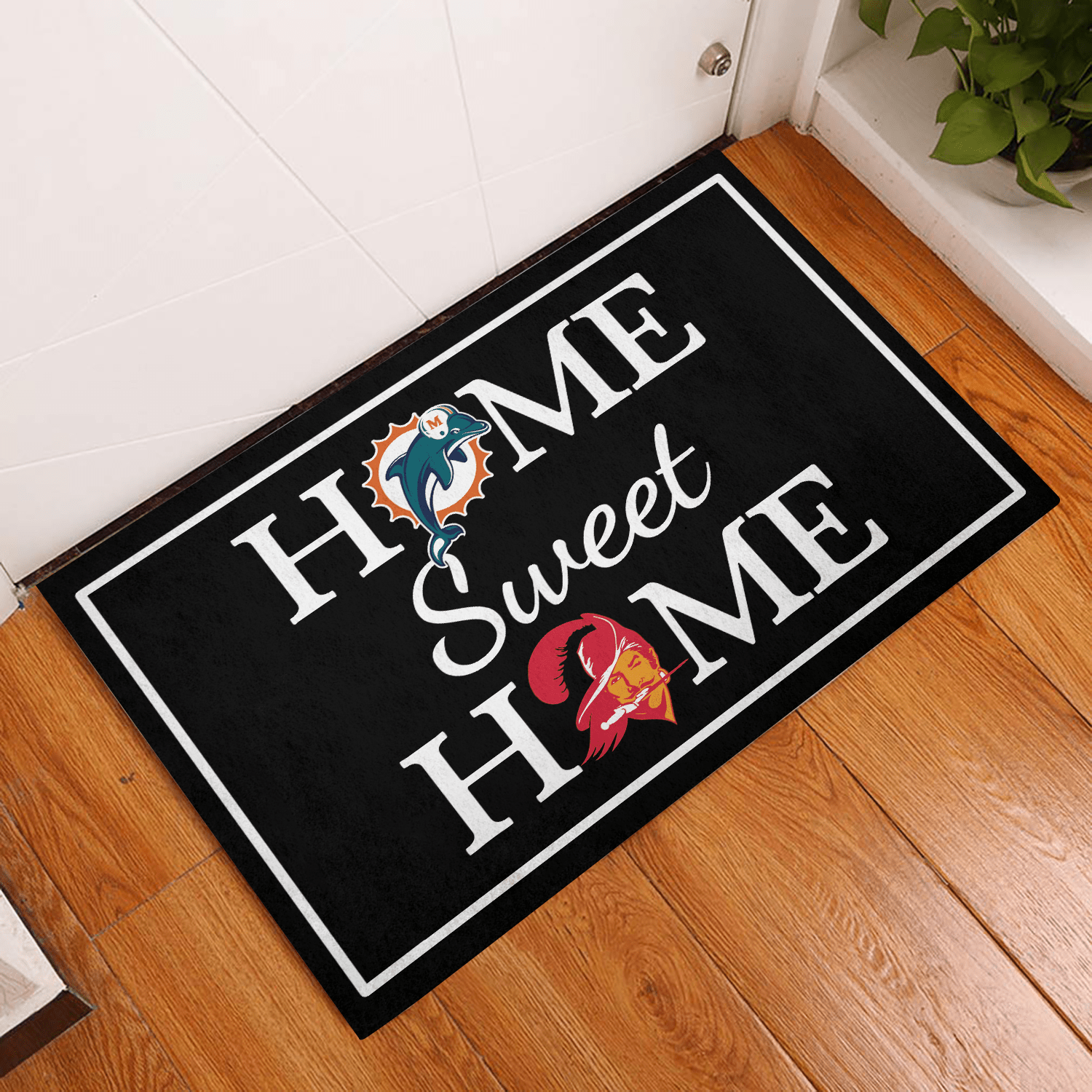 Home Sweet Home Customized Doormat For Brandon Bucknor #2 - Anti Slip Indoor Doormat