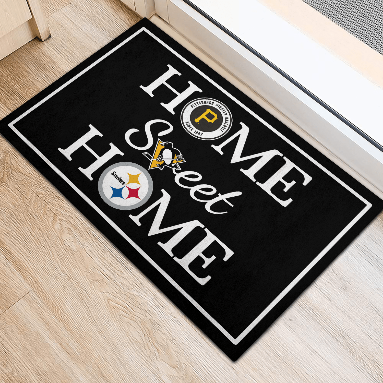 Home Sweet Home - Customized Doormat For Chuck Yablonski - Anti Slip Indoor Doormat