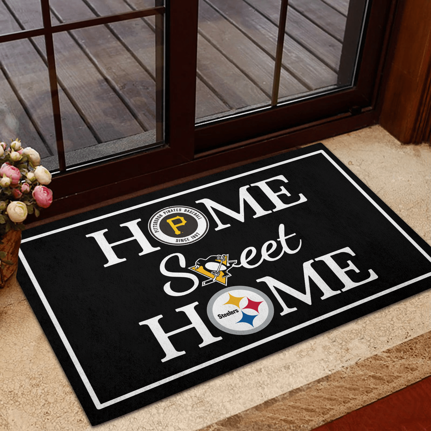 Home Sweet Home - Customized Doormat For Chuck Yablonski - Anti Slip Indoor Doormat