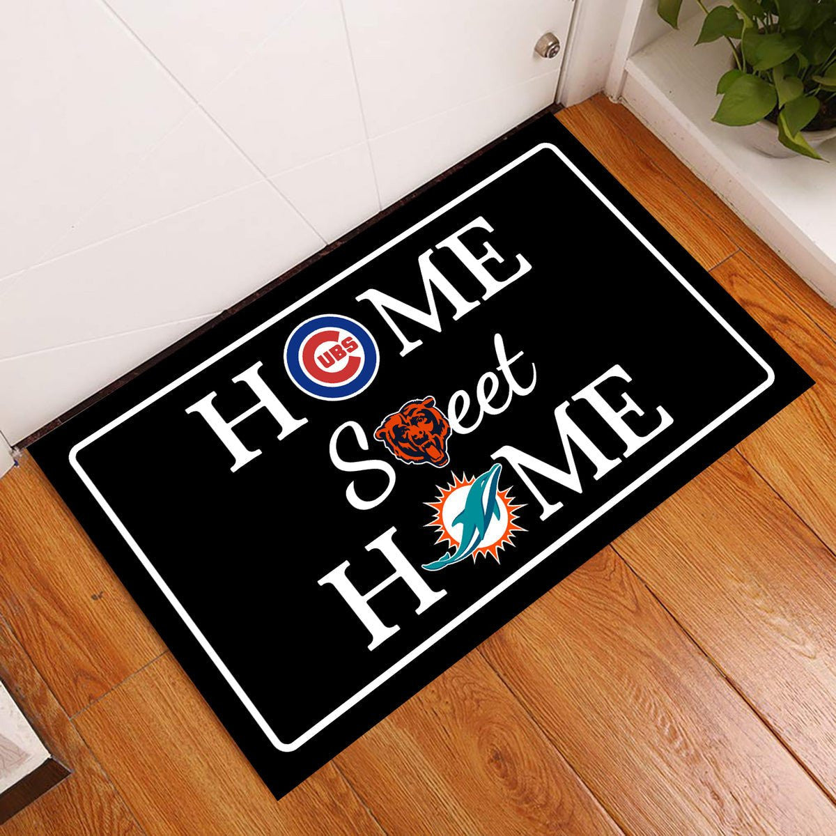 Home Sweet Home - Customized Doormat For Dennis R Brown MSc - Anti Slip Indoor Doormat