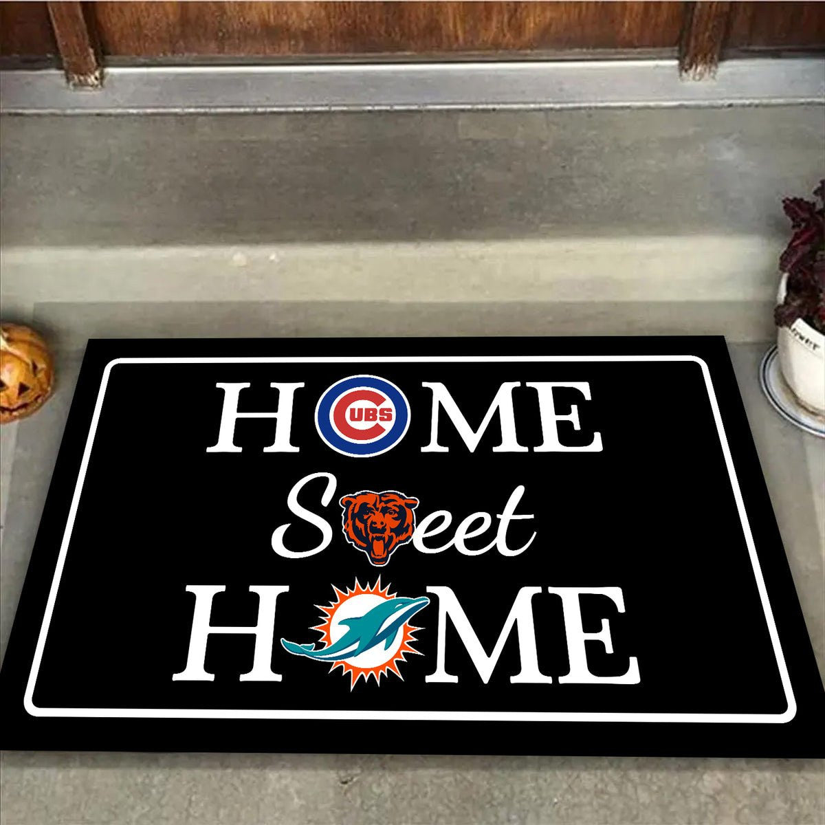 Home Sweet Home - Customized Doormat For Dennis R Brown MSc - Anti Slip Indoor Doormat