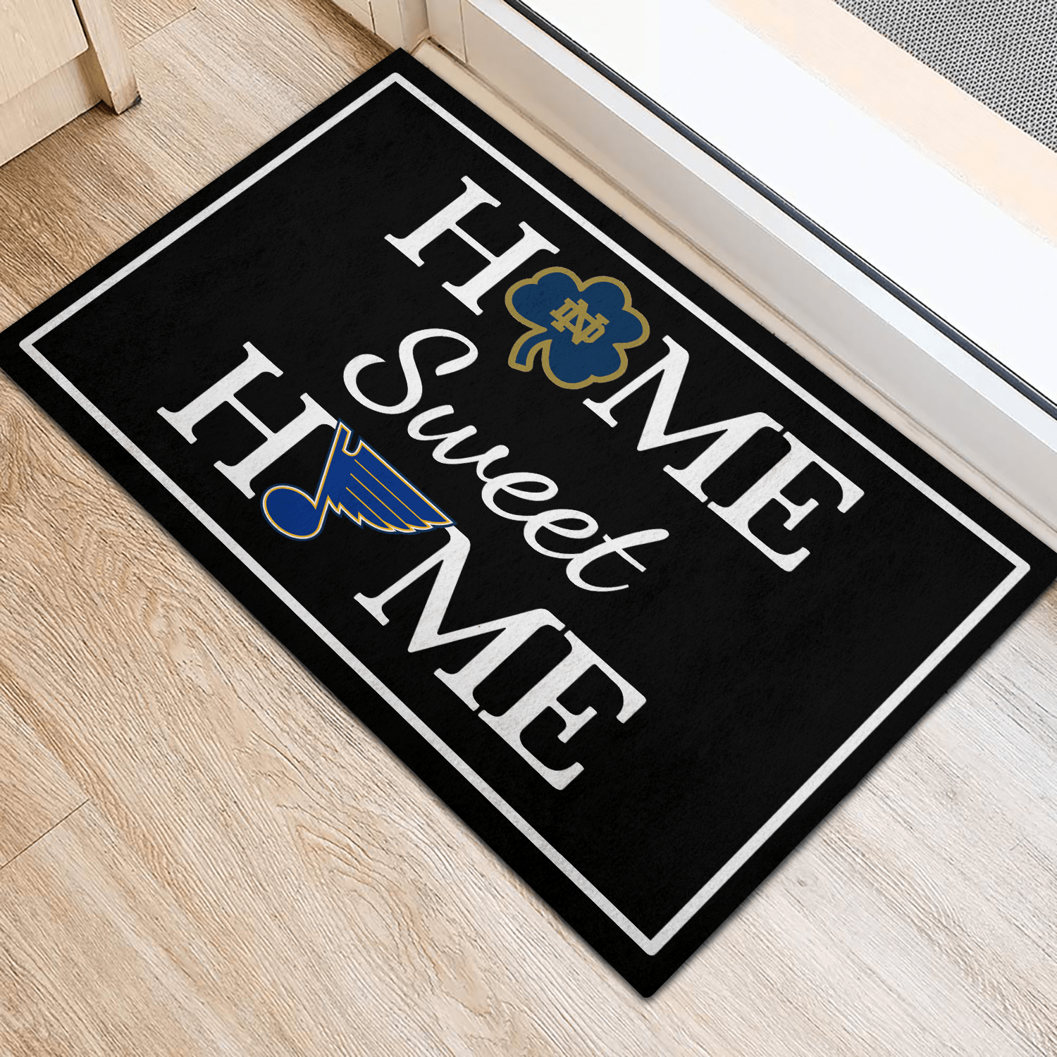 Home Sweet Home - Customized Doormat For Jennifer Borgmeyer Jarvis - Anti Slip Indoor Doormat