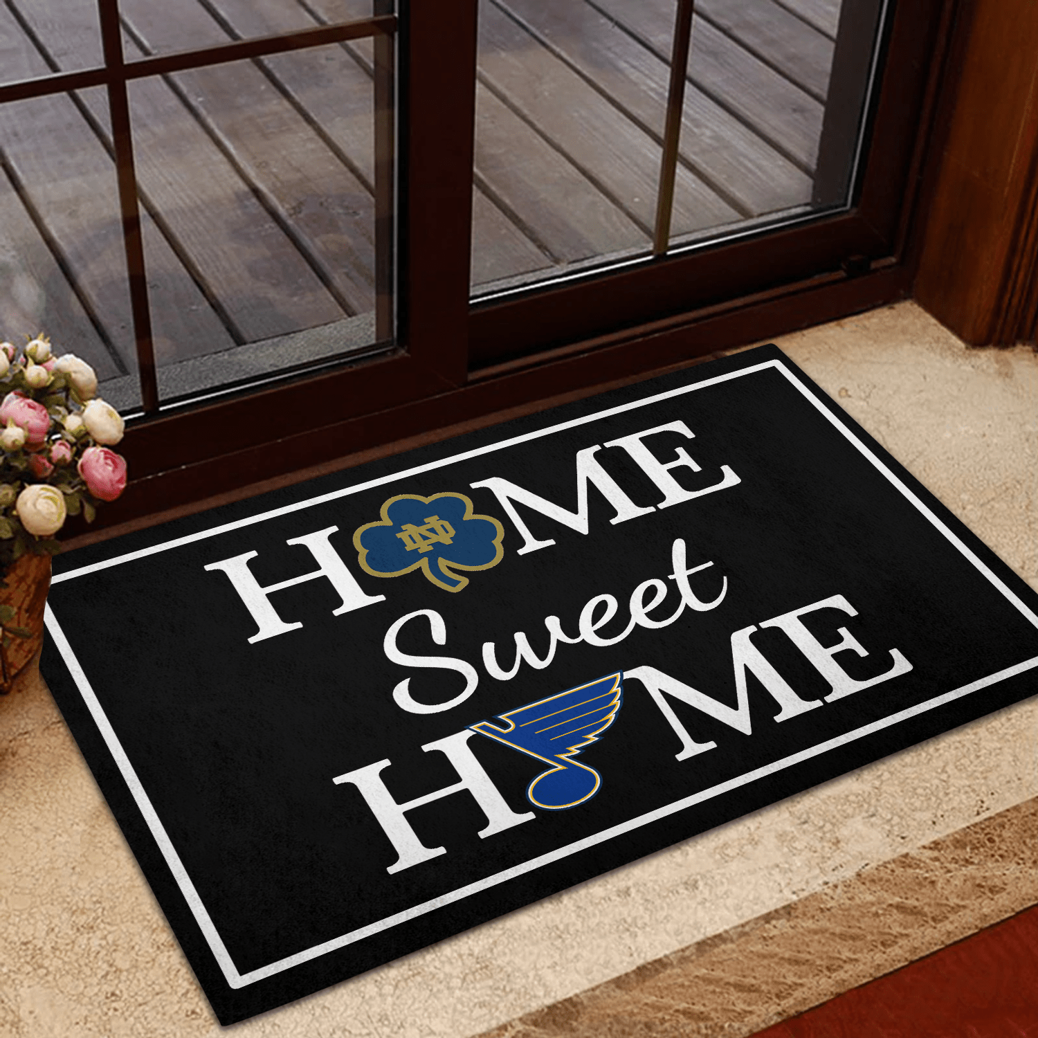 Home Sweet Home - Customized Doormat For Jennifer Borgmeyer Jarvis - Anti Slip Indoor Doormat