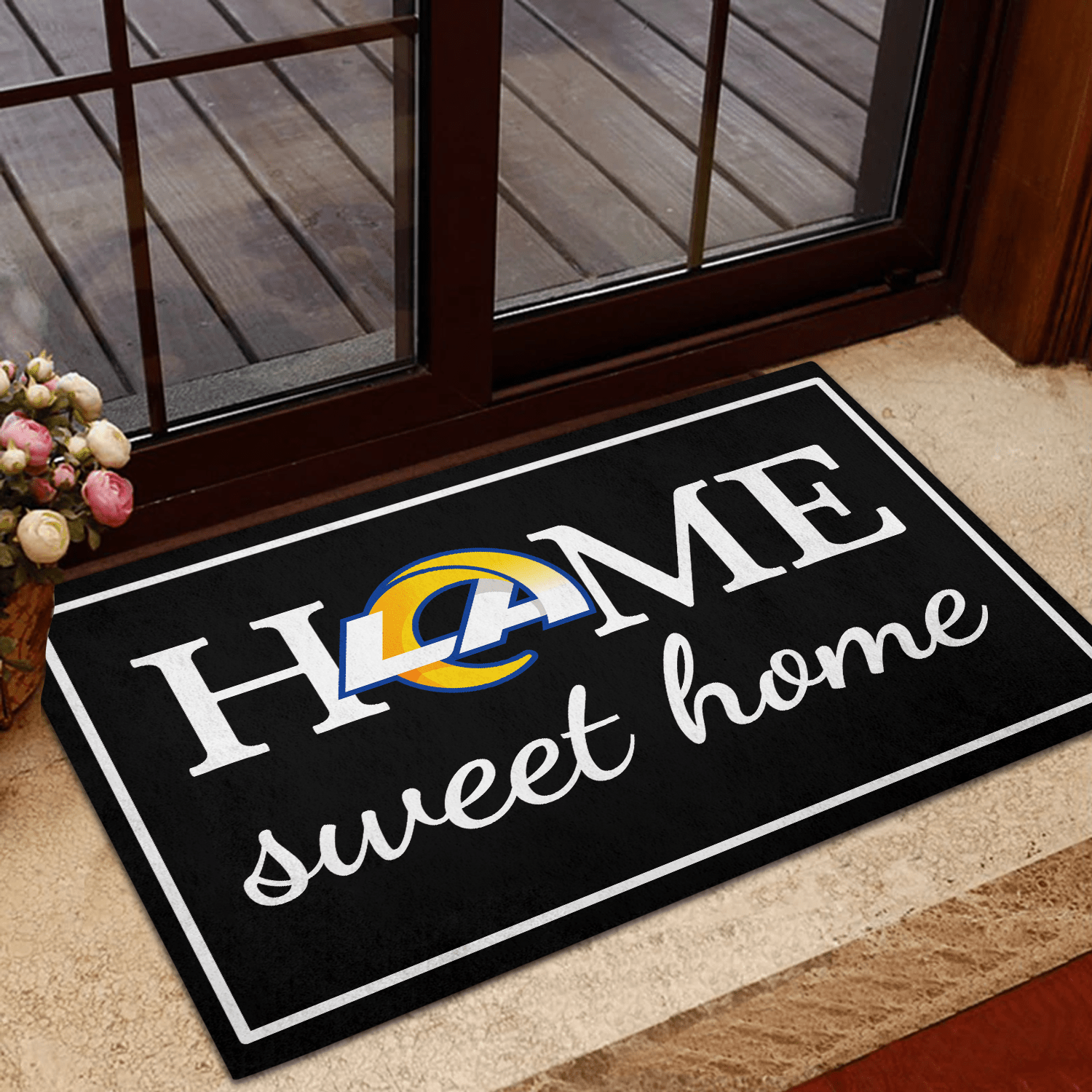 Home Sweet Home - Los Angeles R Football - Anti Slip Indoor Doormatwdwq eqw easdasd Home Sweet Home - Los Angeles R Football - Anti Slip Indoor Doormatewq wqe wqeaadk.