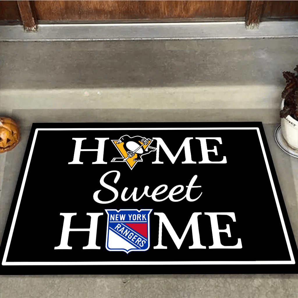 Home Sweet Home - Pittsburgh PG And New York RG Hockey - Anti Slip Indoor Doormatwdwq eqw easdasd Home Sweet Home - Pittsburgh PG And New York RG Hockey - Anti Slip Indoor Doormatewq wqe wqeaadk.