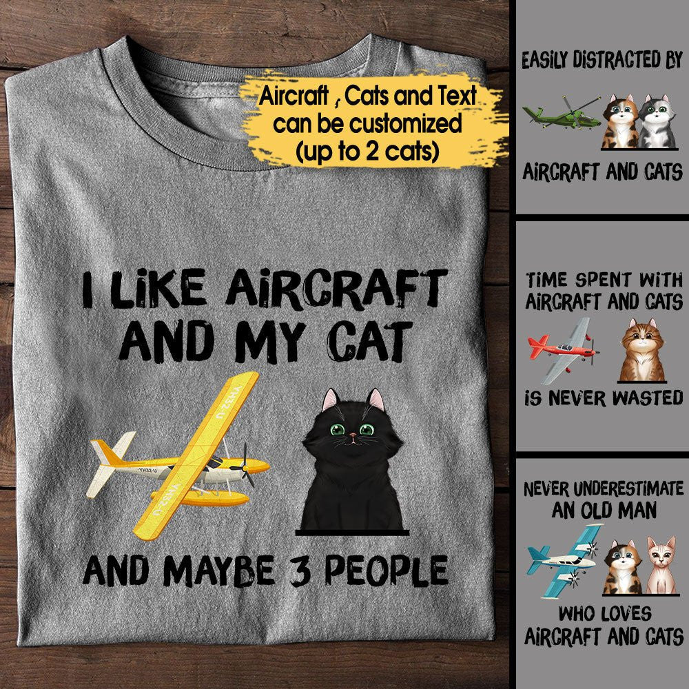 I Like Aircraft And Cats - Personalized Shirtwdwq eqw easdasd I Like Aircraft And Cats - Personalized Shirtewq wqe wqeaadk.