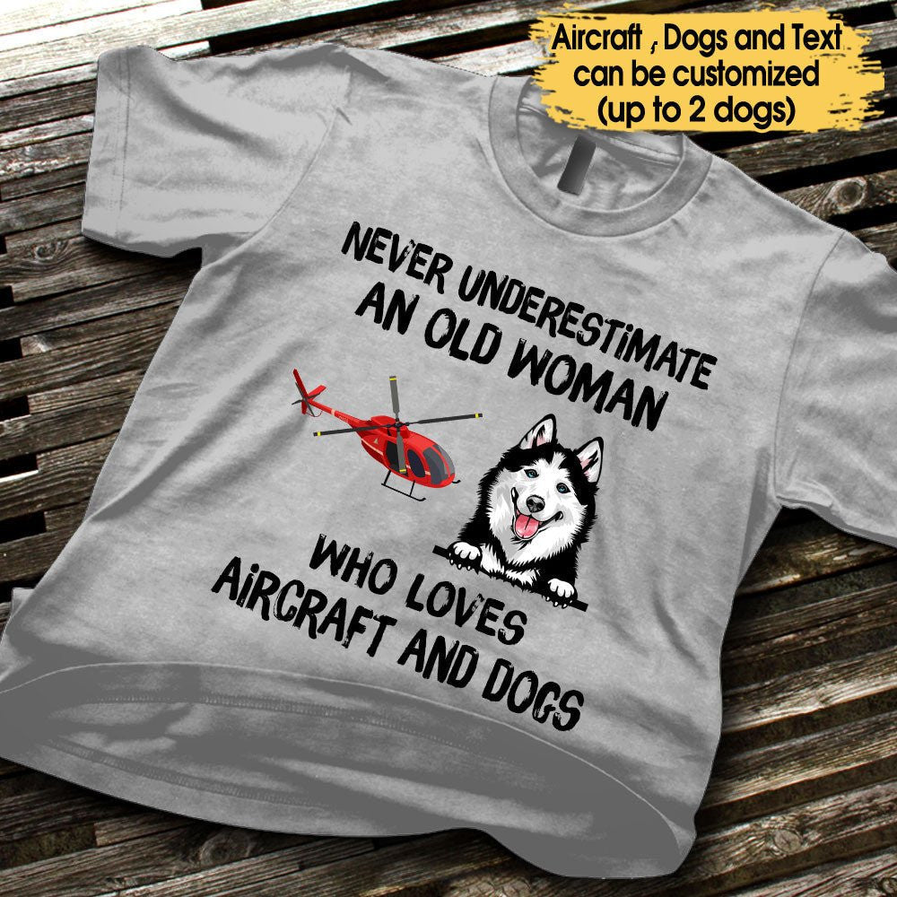I Like Aircraft And Dogs - Personalized Shirtwdwq eqw easdasd I Like Aircraft And Dogs - Personalized Shirtewq wqe wqeaadk.