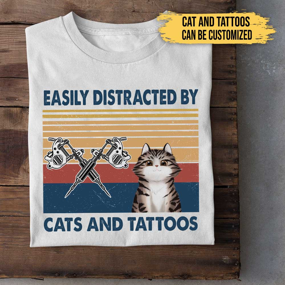 I Like Cats And Tattoos - Personalized Shirtwdwq eqw easdasd I Like Cats And Tattoos - Personalized Shirtewq wqe wqeaadk.