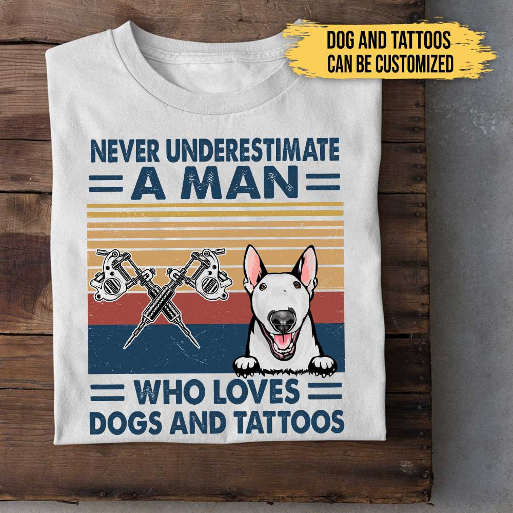 I Like Dogs And Tattoos - Personalized Shirtwdwq eqw easdasd I Like Dogs And Tattoos - Personalized Shirtewq wqe wqeaadk.