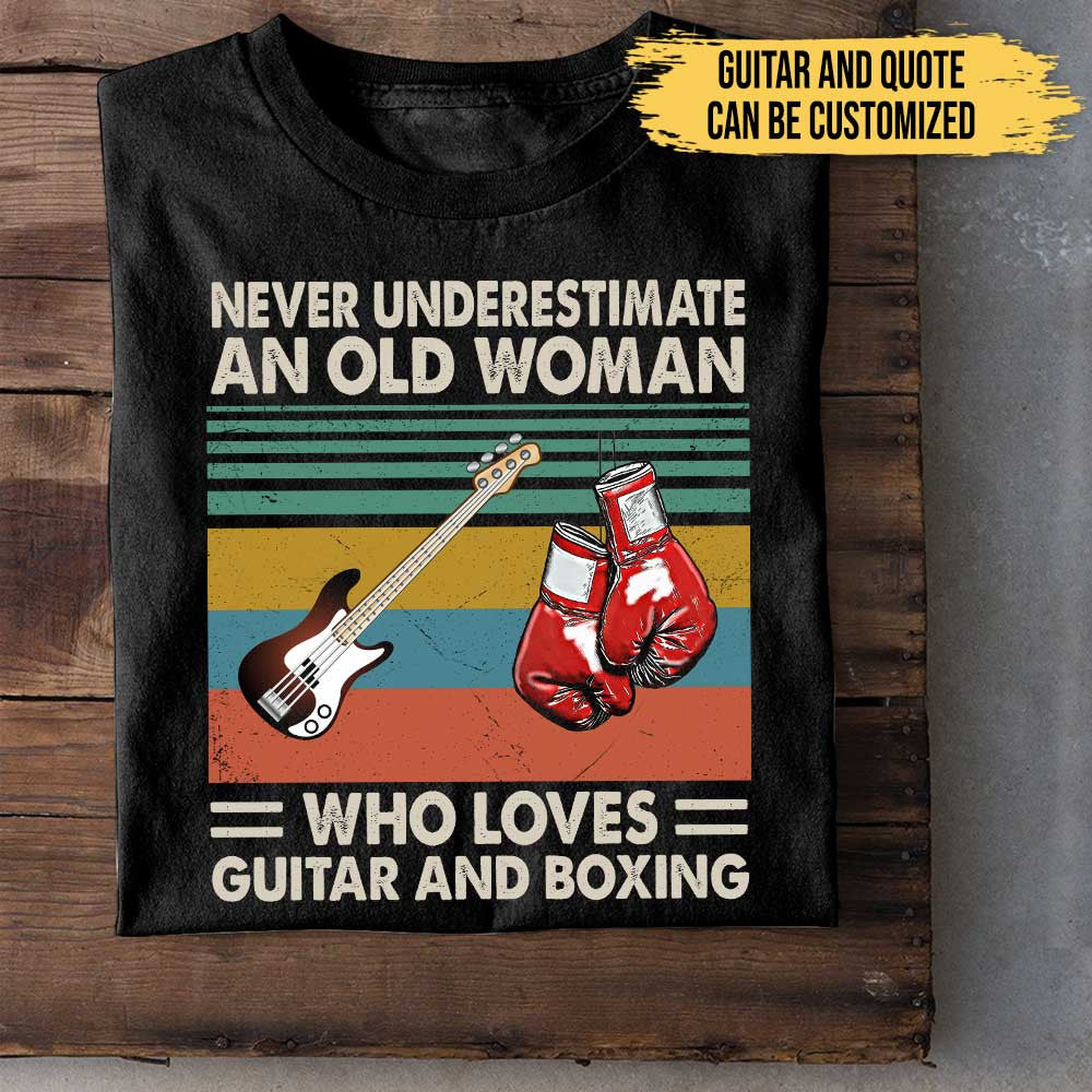 I Like Guitars And Boxing - Personalized Shirtwdwq eqw easdasd I Like Guitars And Boxing - Personalized Shirtewq wqe wqeaadk.