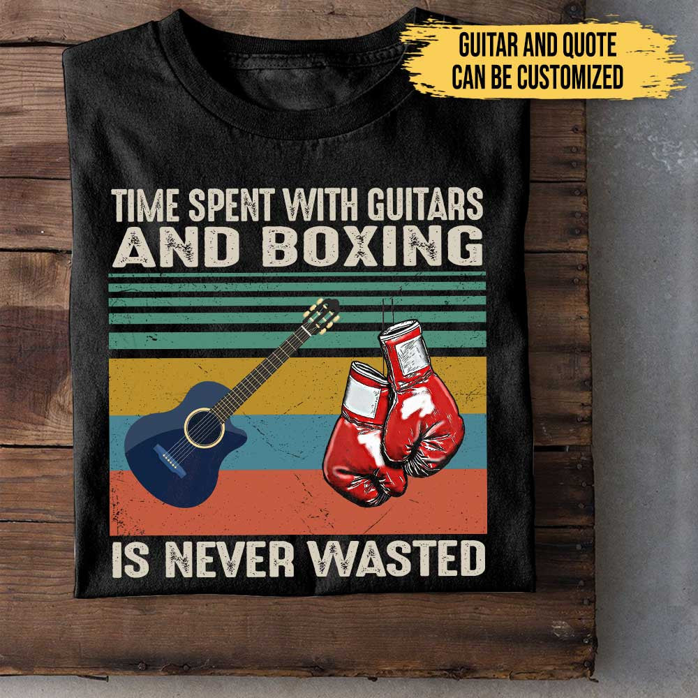 I Like Guitars And Boxing - Personalized Shirtwdwq eqw easdasd I Like Guitars And Boxing - Personalized Shirtewq wqe wqeaadk.
