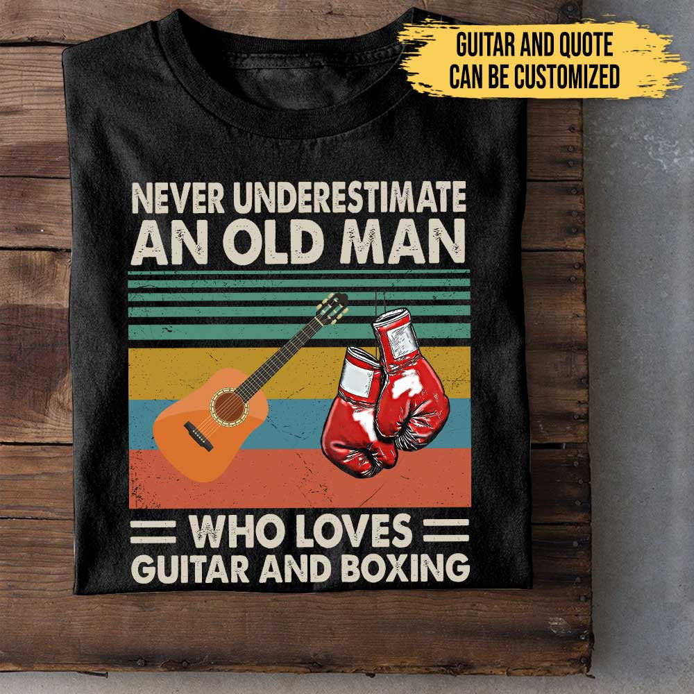 I Like Guitars And Boxing - Personalized Shirtwdwq eqw easdasd I Like Guitars And Boxing - Personalized Shirtewq wqe wqeaadk.