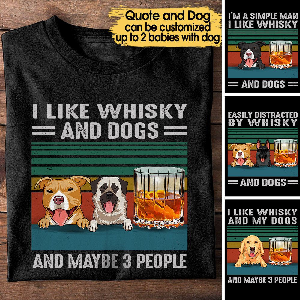I Like Whisky And Dogs - Personalized Shirtwdwq eqw easdasd I Like Whisky And Dogs - Personalized Shirtewq wqe wqeaadk.