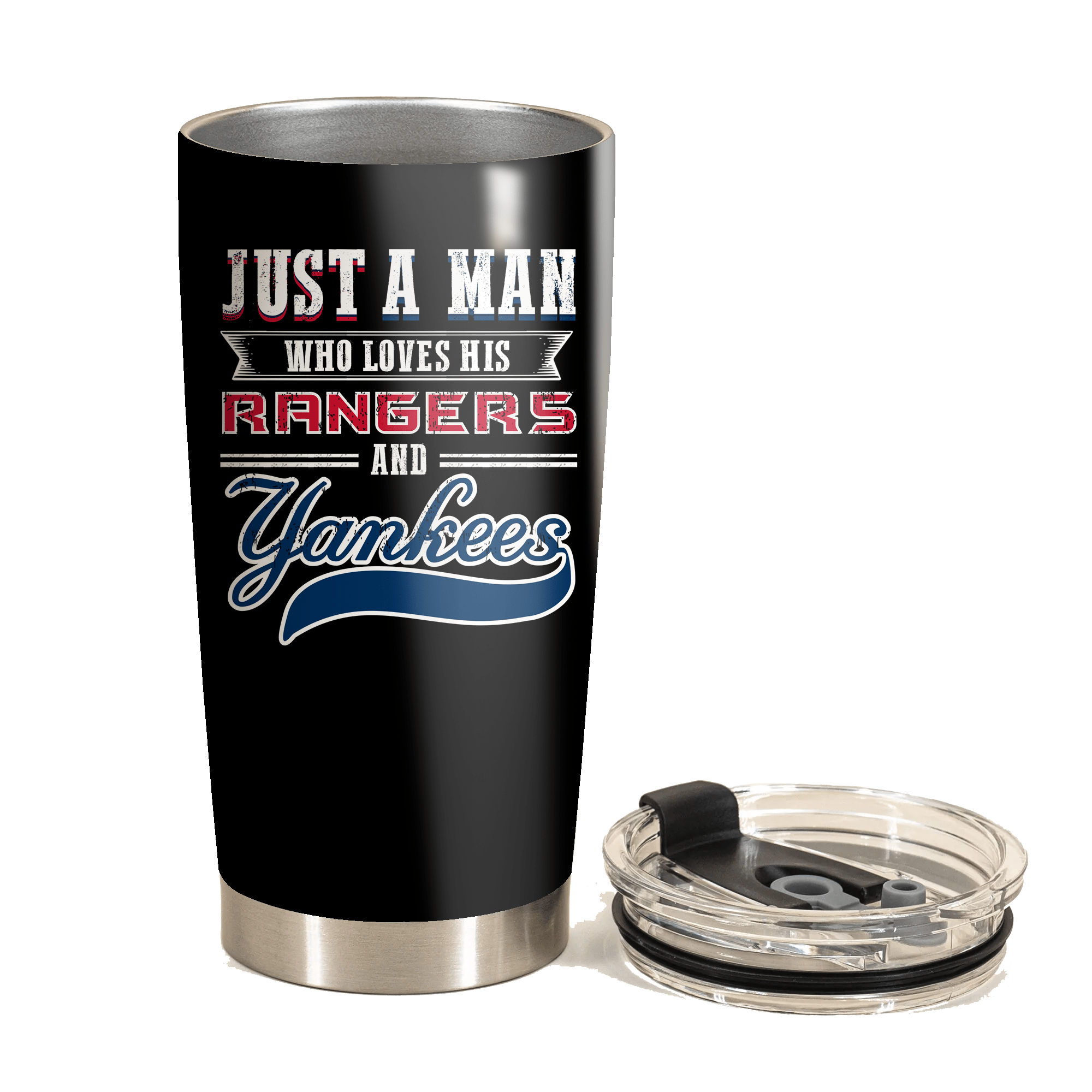 Just A Man Who Loves His New York Hockey And Baseball Tumblerwdwq eqw easdasd Just A Man Who Loves His New York Hockey And Baseball Tumblerewq wqe wqeaadk.