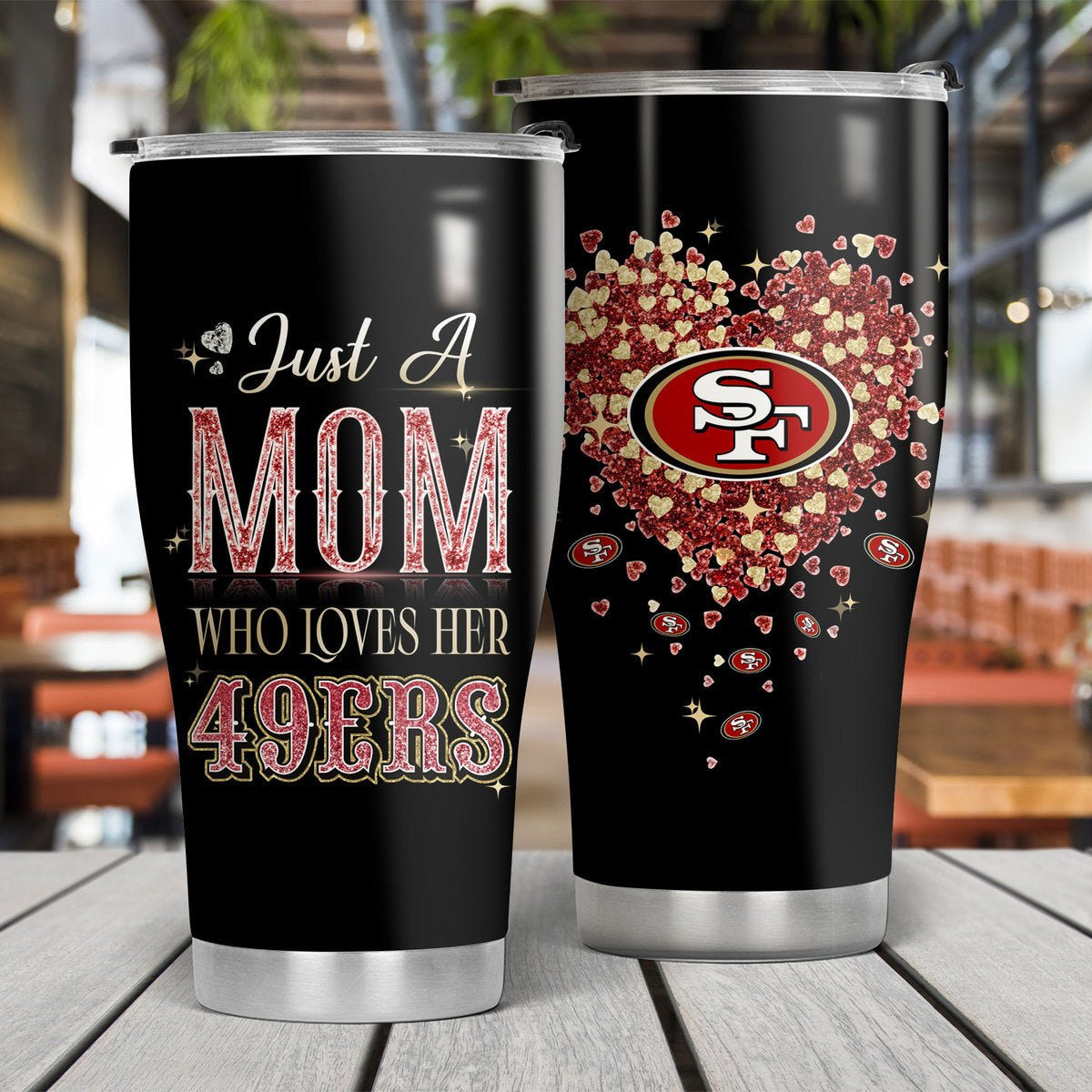 Just A Mom Who Loves Her San Francisco Football  Tumbler - Best Gift For Mother's Daywdwq eqw easdasd Just A Mom Who Loves Her San Francisco Football  Tumbler - Best Gift For Mother's Dayewq wqe wqeaadk.
