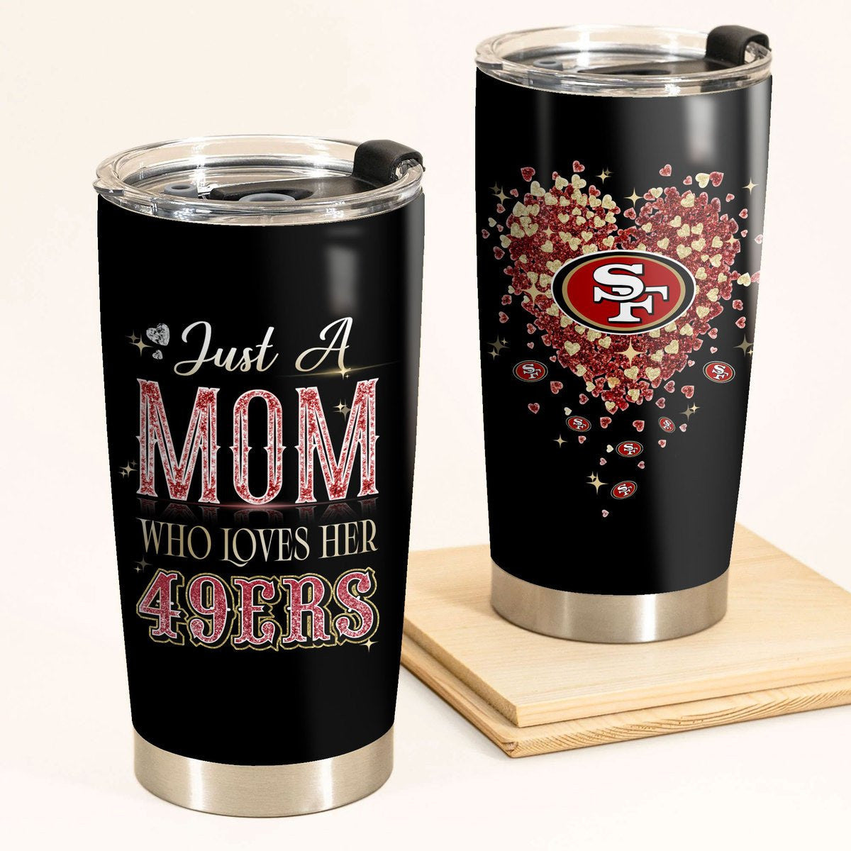 Just A Mom Who Loves Her San Francisco Football  Tumbler - Best Gift For Mother's Daywdwq eqw easdasd Just A Mom Who Loves Her San Francisco Football  Tumbler - Best Gift For Mother's Dayewq wqe wqeaadk.