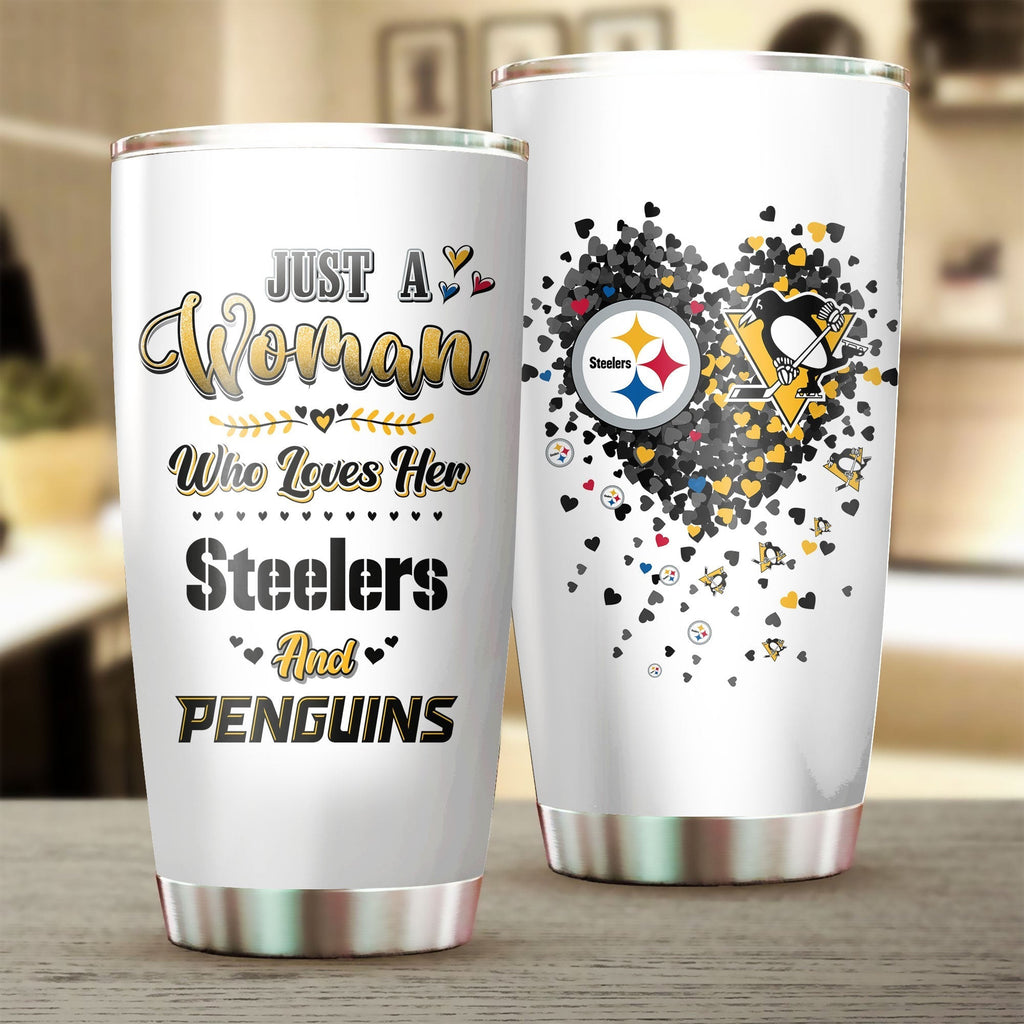 Just A Woman Who Loves Her Pittsburgh Football And Hockey Tumblerwdwq eqw easdasd Just A Woman Who Loves Her Pittsburgh Football And Hockey Tumblerewq wqe wqeaadk.