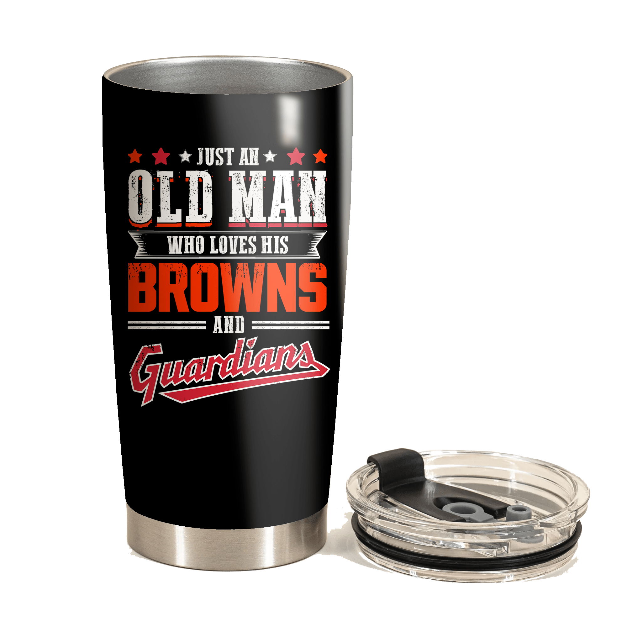 Just An Old Man Who Loves His Cleveland Foorball And Baseball Tumblerwdwq eqw easdasd Just An Old Man Who Loves His Cleveland Foorball And Baseball Tumblerewq wqe wqeaadk.