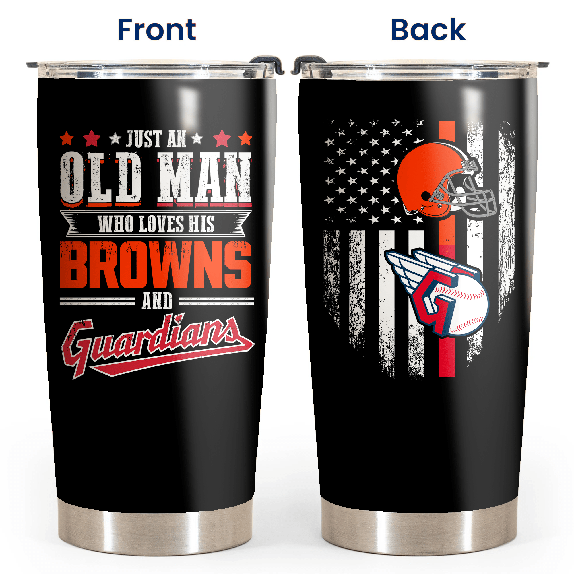 Just An Old Man Who Loves His Cleveland Foorball And Baseball Tumblerwdwq eqw easdasd Just An Old Man Who Loves His Cleveland Foorball And Baseball Tumblerewq wqe wqeaadk.