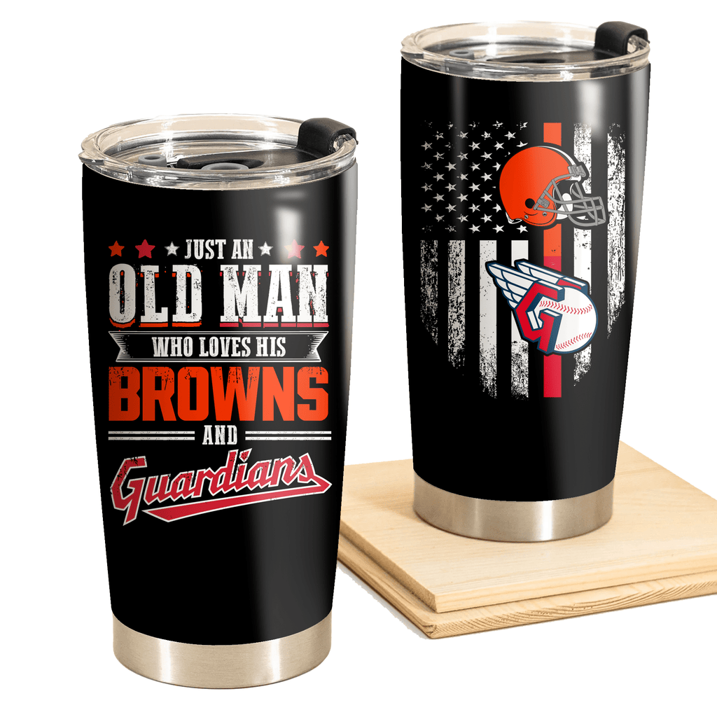 Just An Old Man Who Loves His Cleveland Foorball And Baseball Tumblerwdwq eqw easdasd Just An Old Man Who Loves His Cleveland Foorball And Baseball Tumblerewq wqe wqeaadk.
