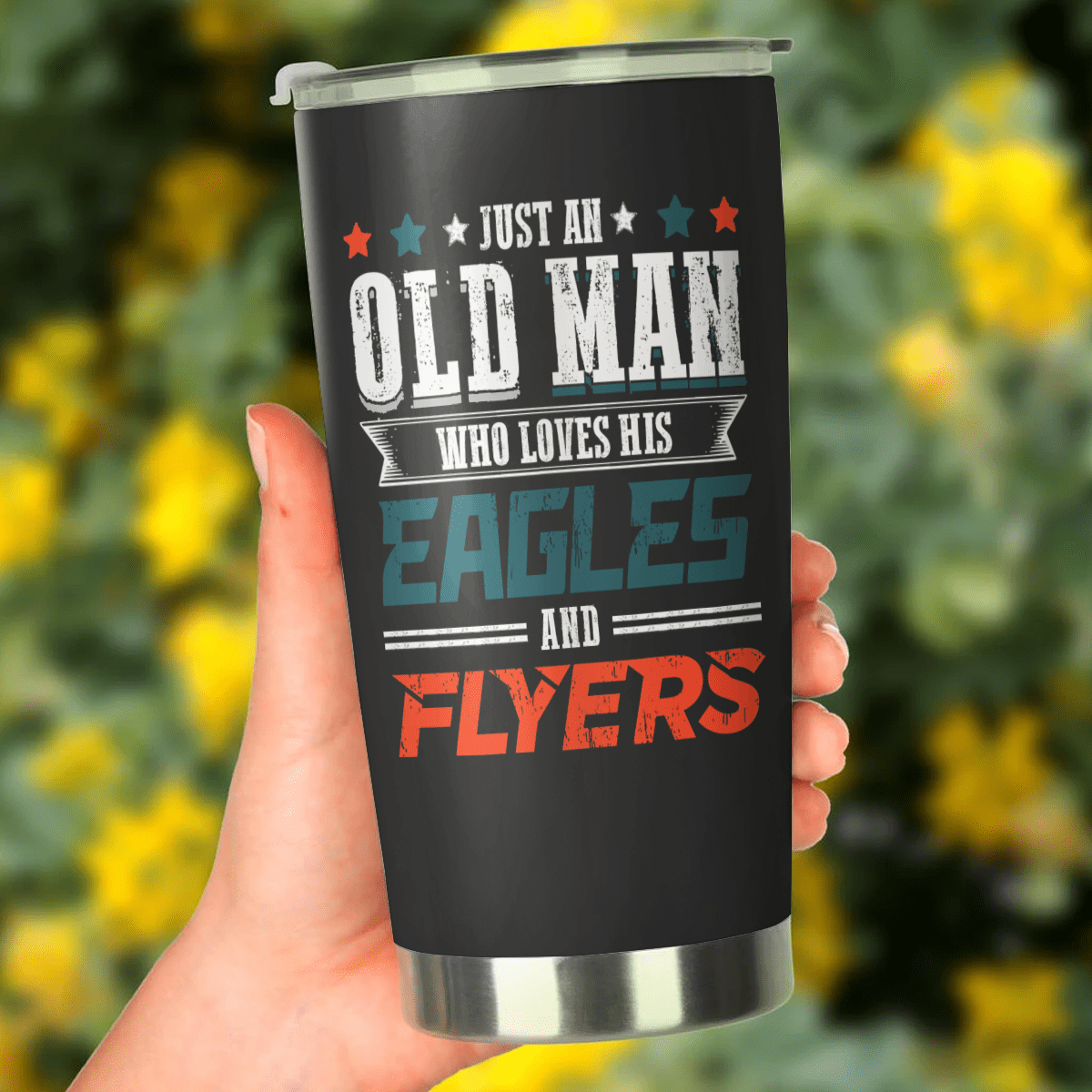 Just An Old Man Who Loves His Philadelphia Football And Hockey Tumblerwdwq eqw easdasd Just An Old Man Who Loves His Philadelphia Football And Hockey Tumblerewq wqe wqeaadk.