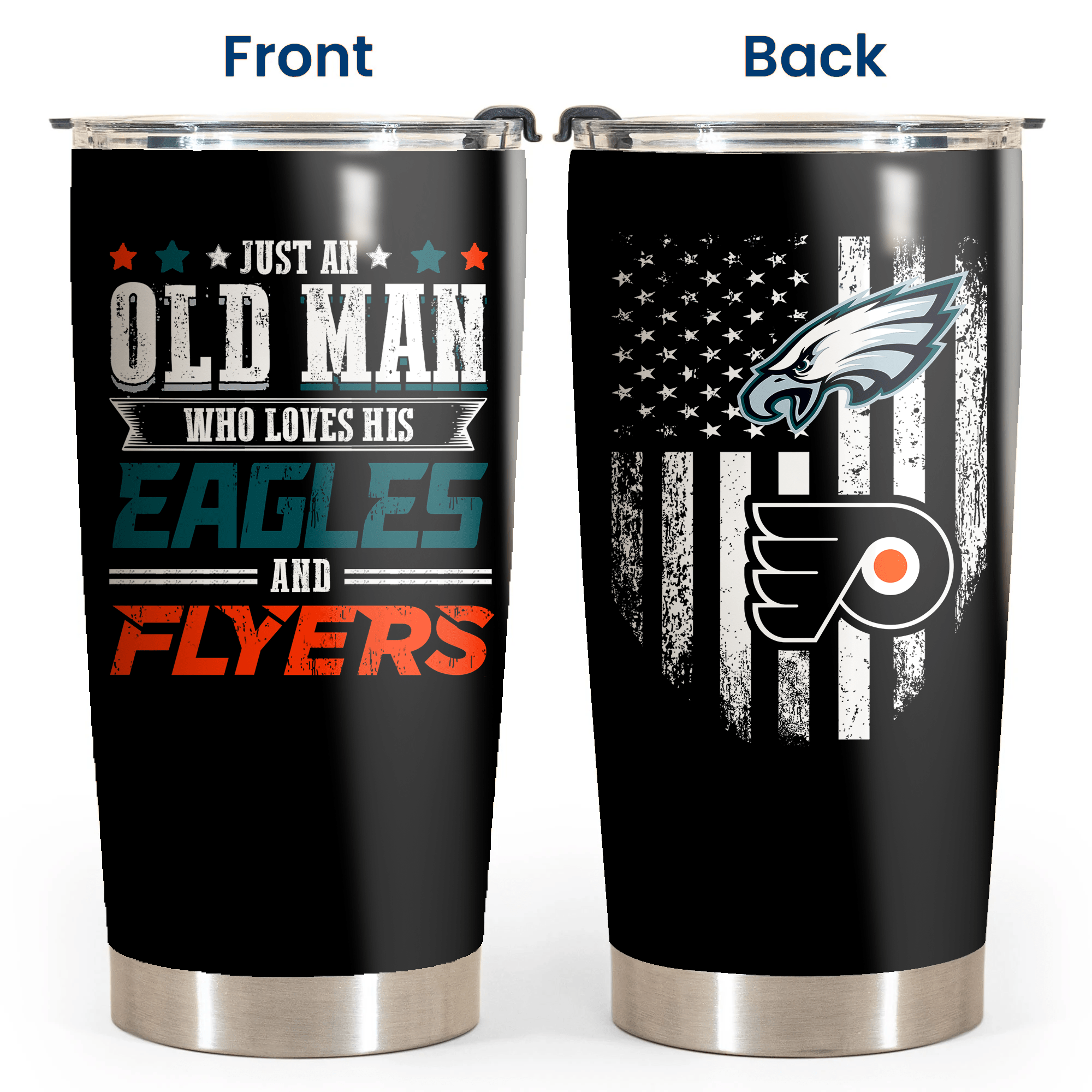 Just An Old Man Who Loves His Philadelphia Football And Hockey Tumblerwdwq eqw easdasd Just An Old Man Who Loves His Philadelphia Football And Hockey Tumblerewq wqe wqeaadk.