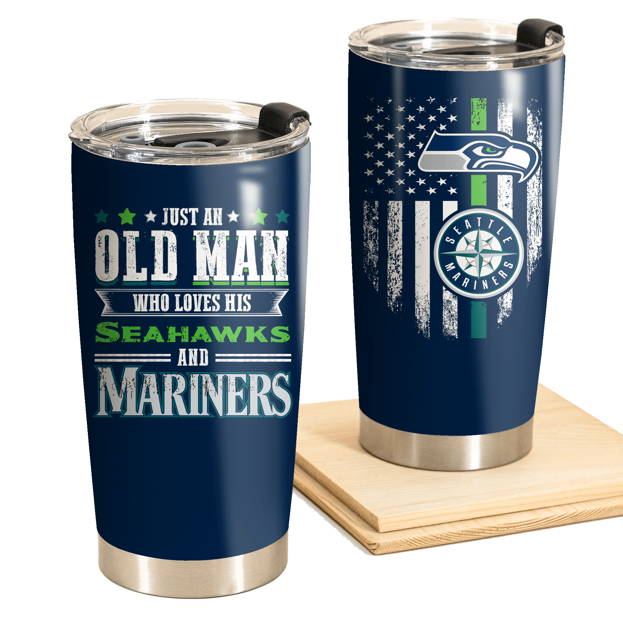 Just An Old Man Who Loves His Seattle Football And Baseball Tumblerwdwq eqw easdasd Just An Old Man Who Loves His Seattle Football And Baseball Tumblerewq wqe wqeaadk.