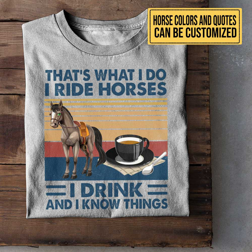 Like Horses And Coffee - Personalized Shirtwdwq eqw easdasd Like Horses And Coffee - Personalized Shirtewq wqe wqeaadk.