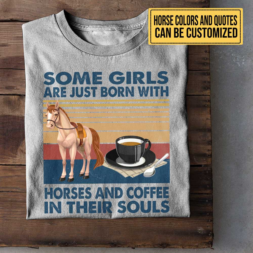 Like Horses And Coffee - Personalized Shirtwdwq eqw easdasd Like Horses And Coffee - Personalized Shirtewq wqe wqeaadk.