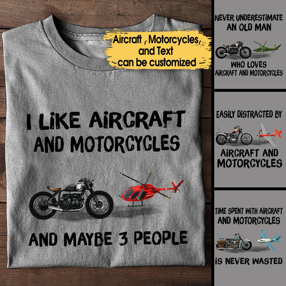 Love Aircraft And Motorcycles - Personalized Shirtwdwq eqw easdasd Love Aircraft And Motorcycles - Personalized Shirtewq wqe wqeaadk.