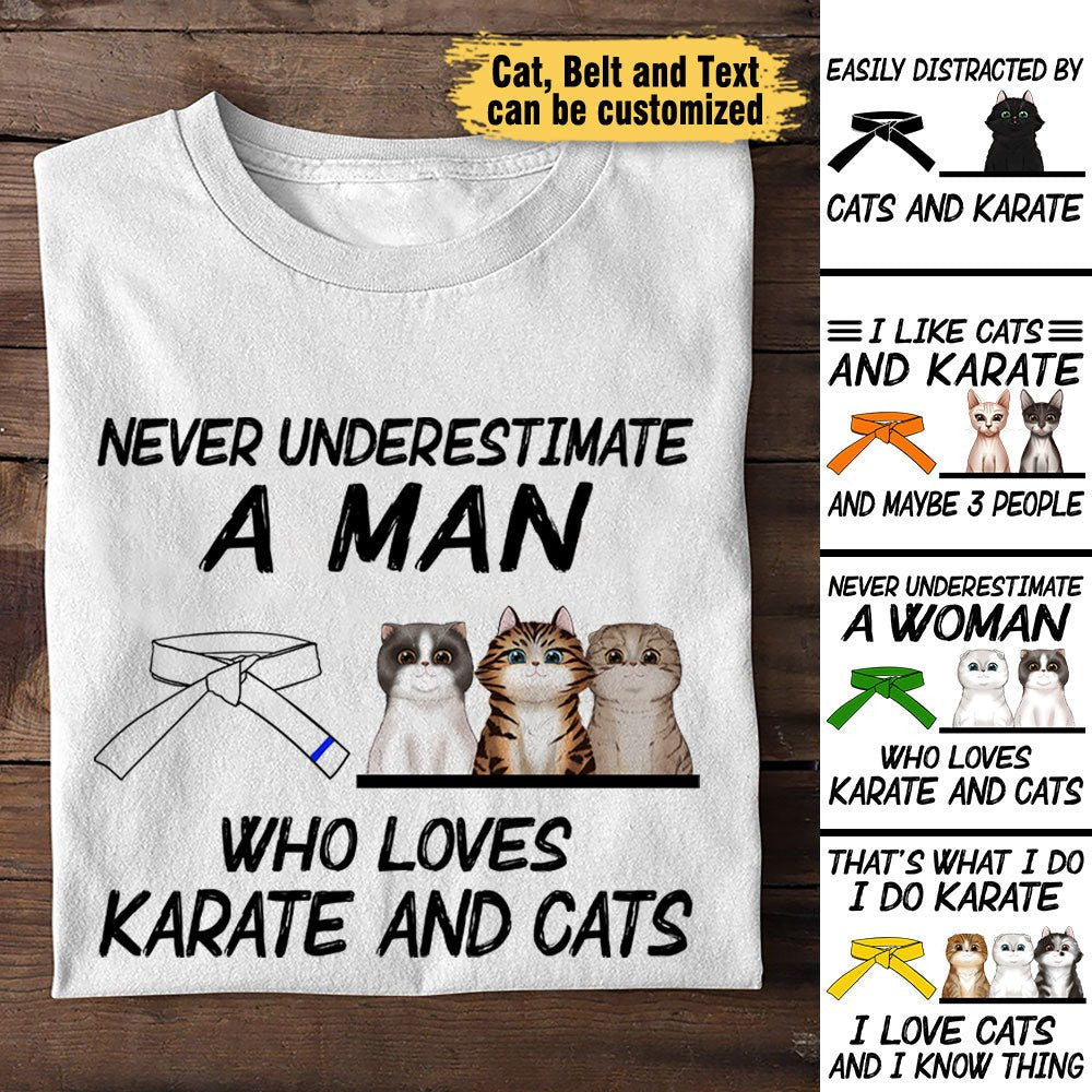 Love Karate And Cats - Personalized Shirtwdwq eqw easdasd Love Karate And Cats - Personalized Shirtewq wqe wqeaadk.