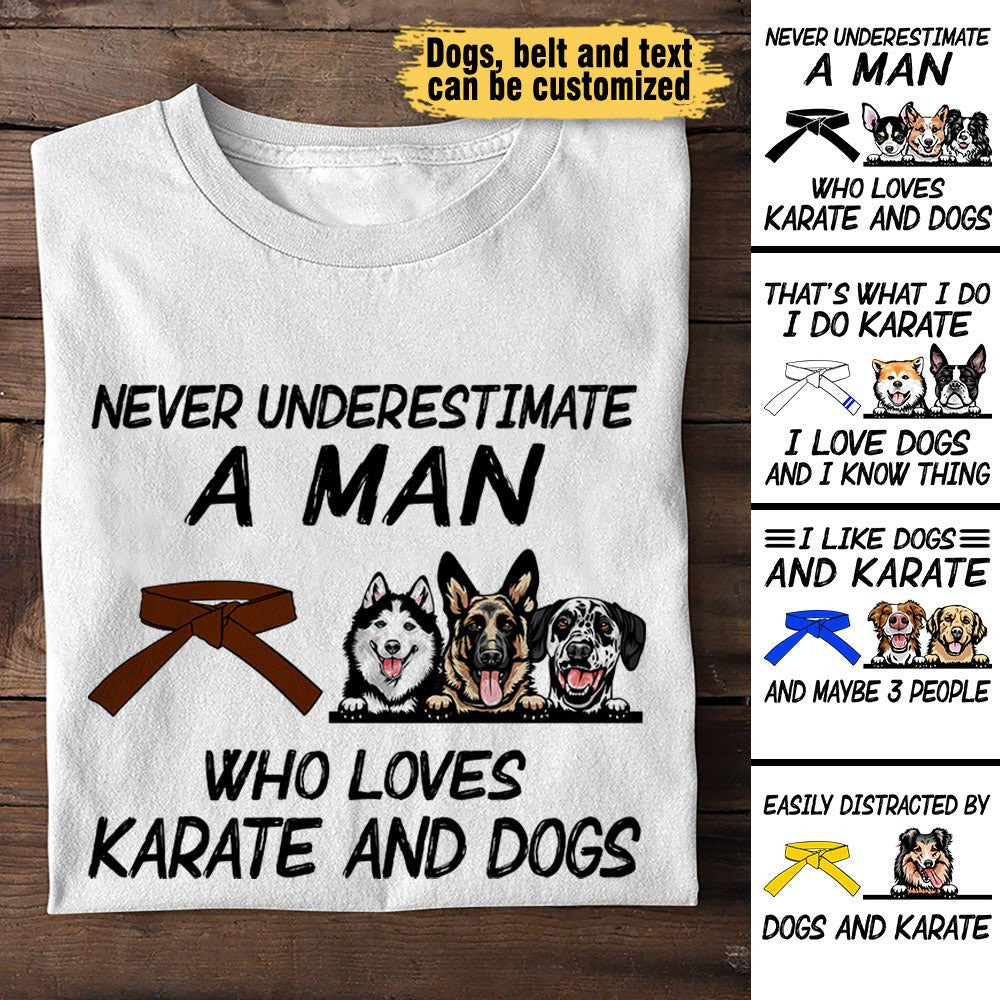 Love Karate And Dogs - Personalized Shirtwdwq eqw easdasd Love Karate And Dogs - Personalized Shirtewq wqe wqeaadk.