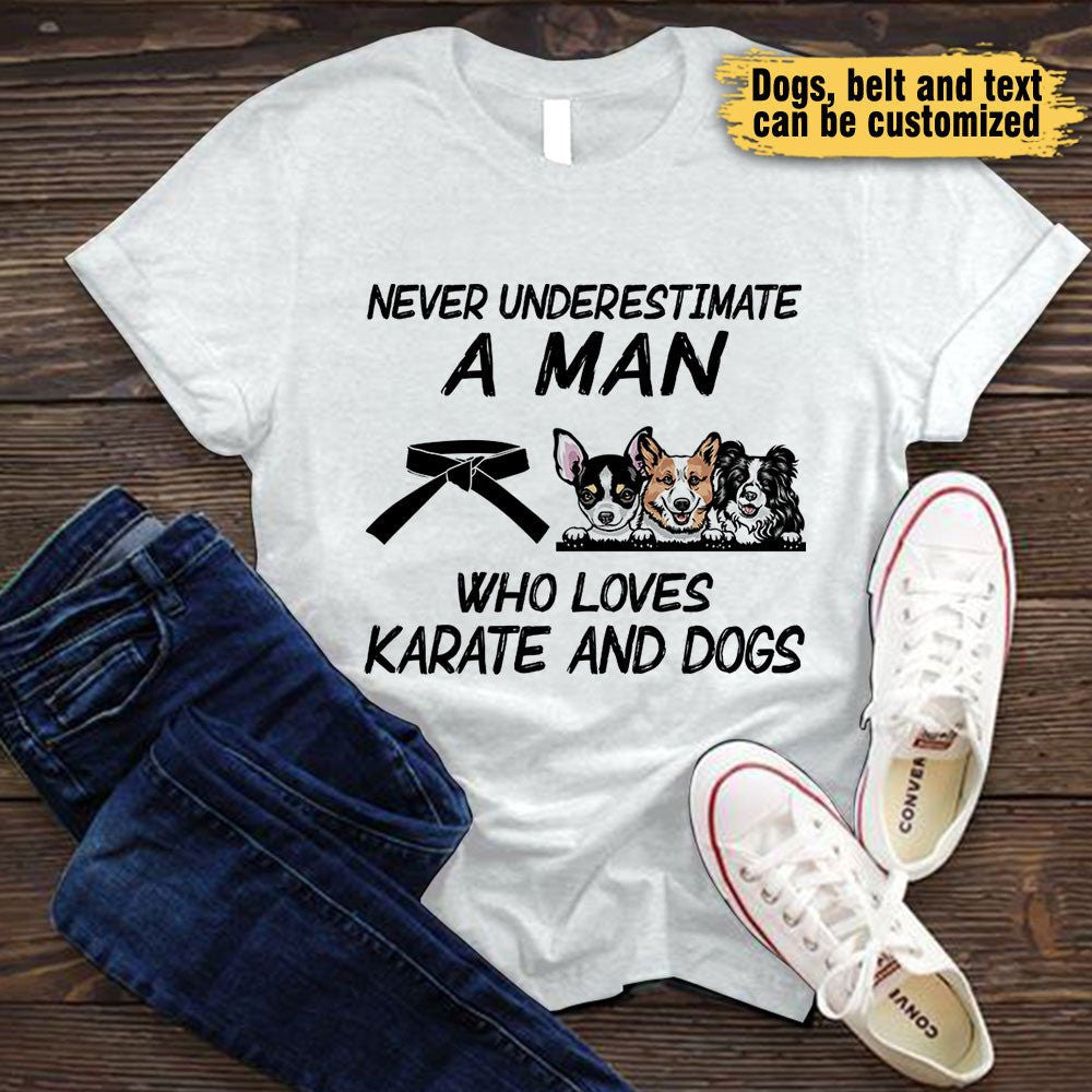 Love Karate And Dogs - Personalized Shirtwdwq eqw easdasd Love Karate And Dogs - Personalized Shirtewq wqe wqeaadk.