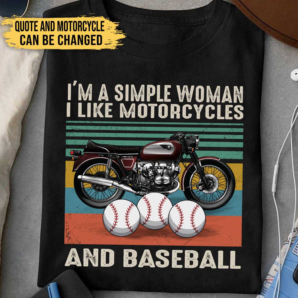 Love Motorcycles And Baseball - Personalized Shirtwdwq eqw easdasd Love Motorcycles And Baseball - Personalized Shirtewq wqe wqeaadk.