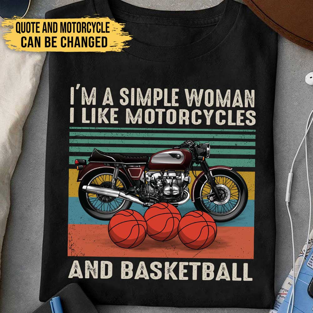Love Motorcycles And Basketball - Personalized Shirtwdwq eqw easdasd Love Motorcycles And Basketball - Personalized Shirtewq wqe wqeaadk.