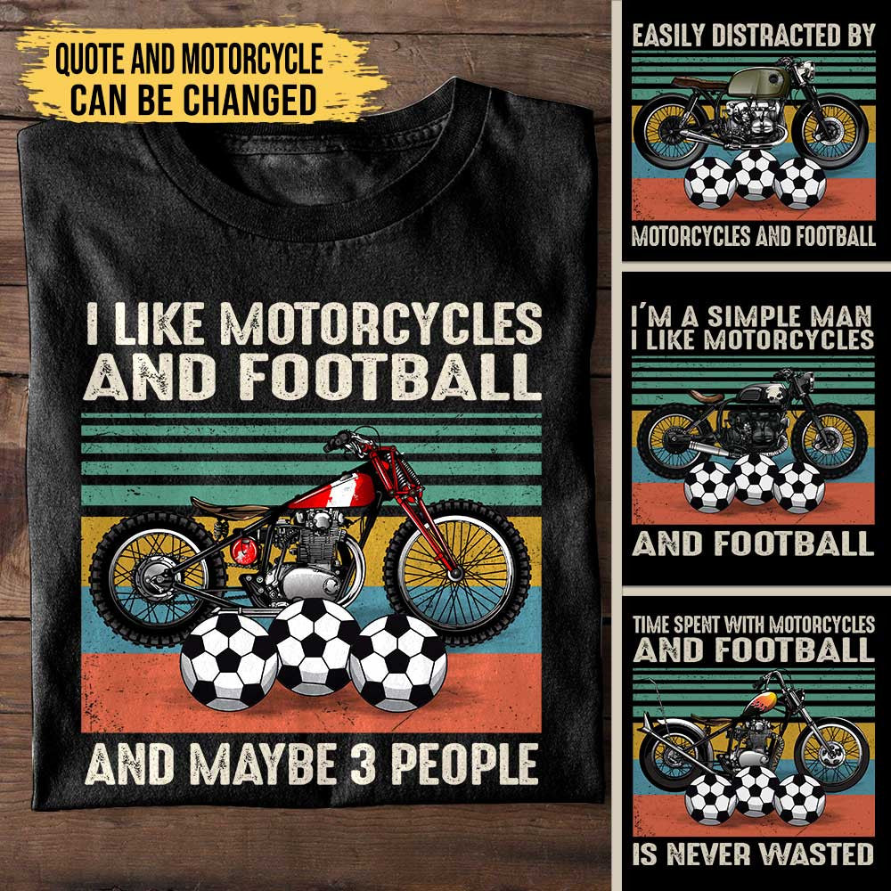 Love Motorcycles And Football - Personalized Shirtwdwq eqw easdasd Love Motorcycles And Football - Personalized Shirtewq wqe wqeaadk.