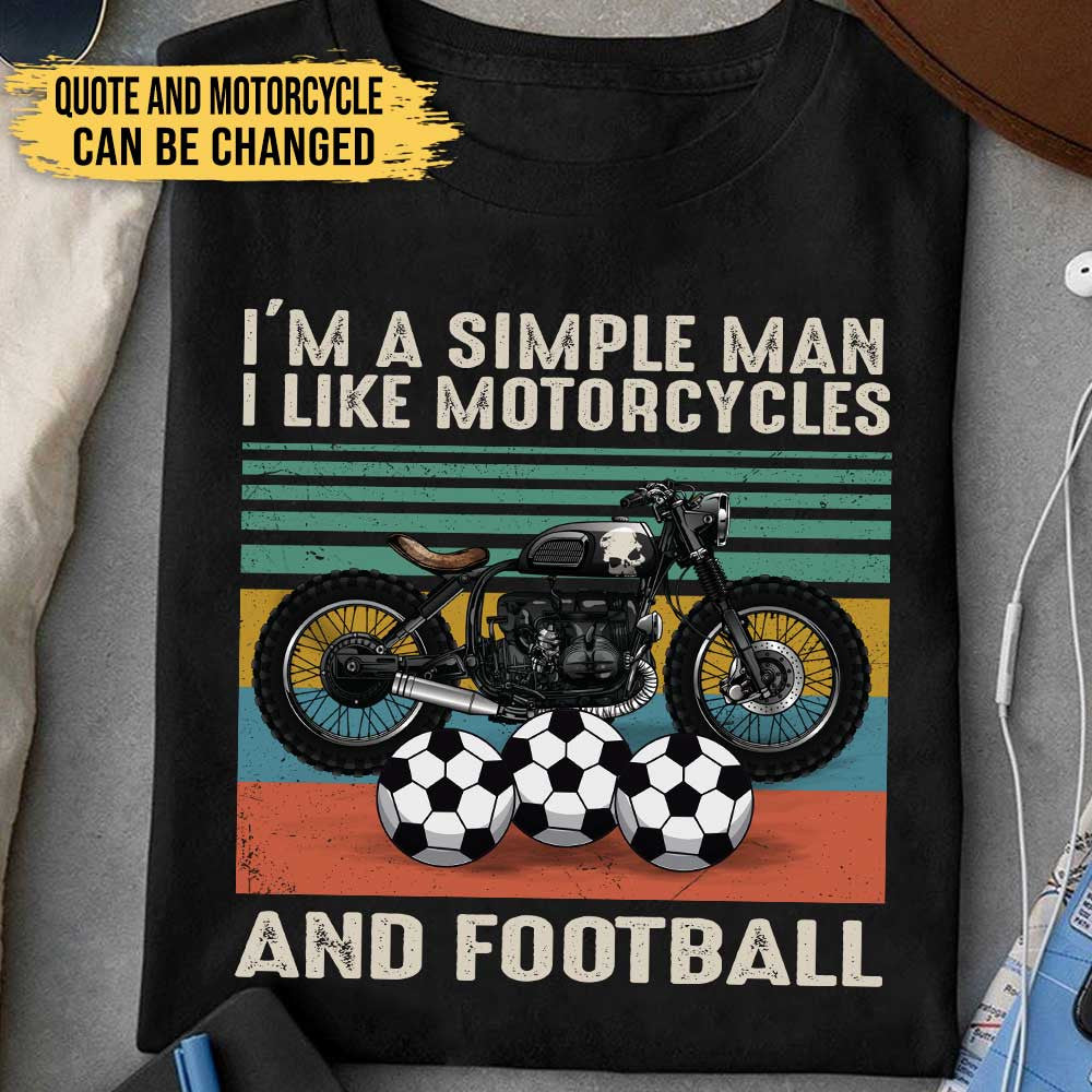 Love Motorcycles And Football - Personalized Shirtwdwq eqw easdasd Love Motorcycles And Football - Personalized Shirtewq wqe wqeaadk.