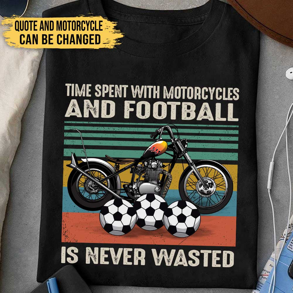 Love Motorcycles And Football - Personalized Shirtwdwq eqw easdasd Love Motorcycles And Football - Personalized Shirtewq wqe wqeaadk.