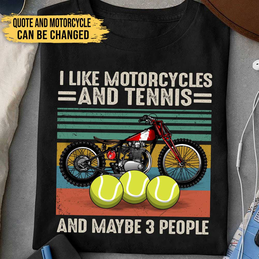 Love Motorcycles And Tennis - Personalized Shirtwdwq eqw easdasd Love Motorcycles And Tennis - Personalized Shirtewq wqe wqeaadk.